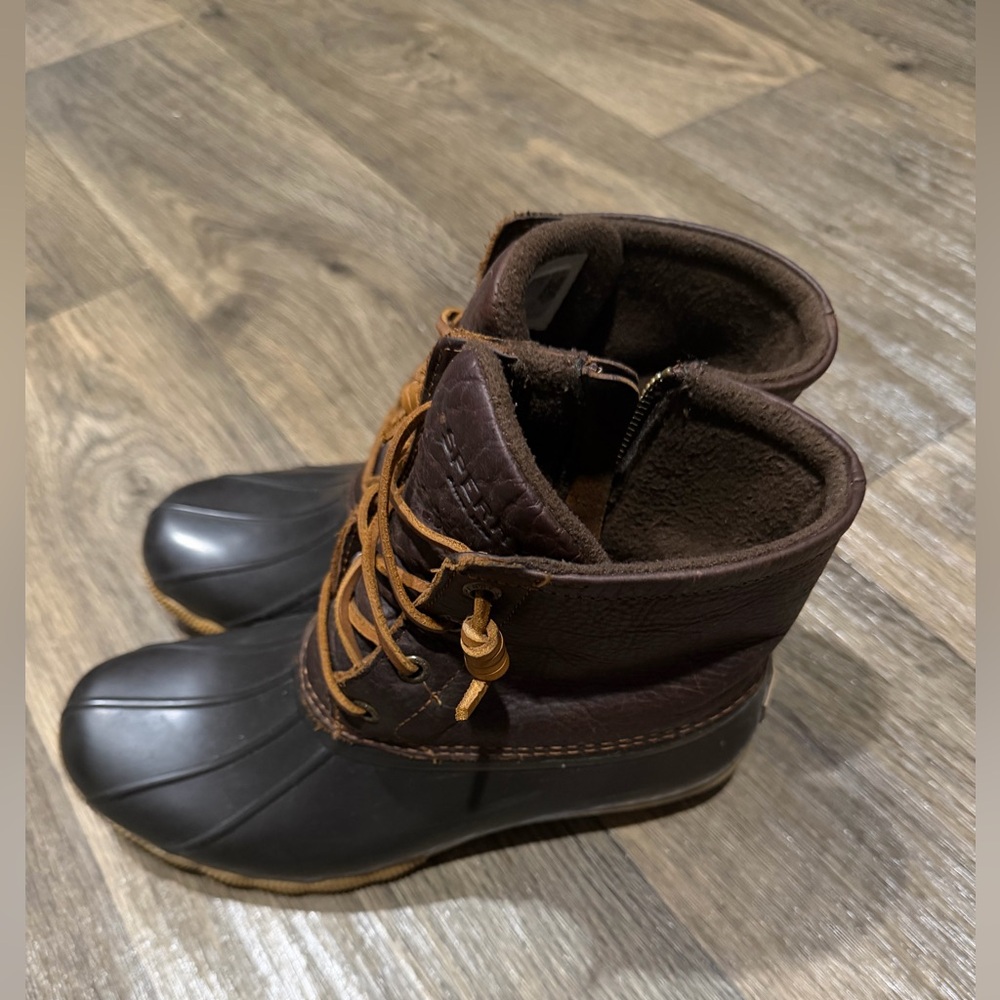 Sperry Women's Brown and Black Boots - Picture 2 of 6